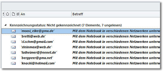 Outlook-Postausgang